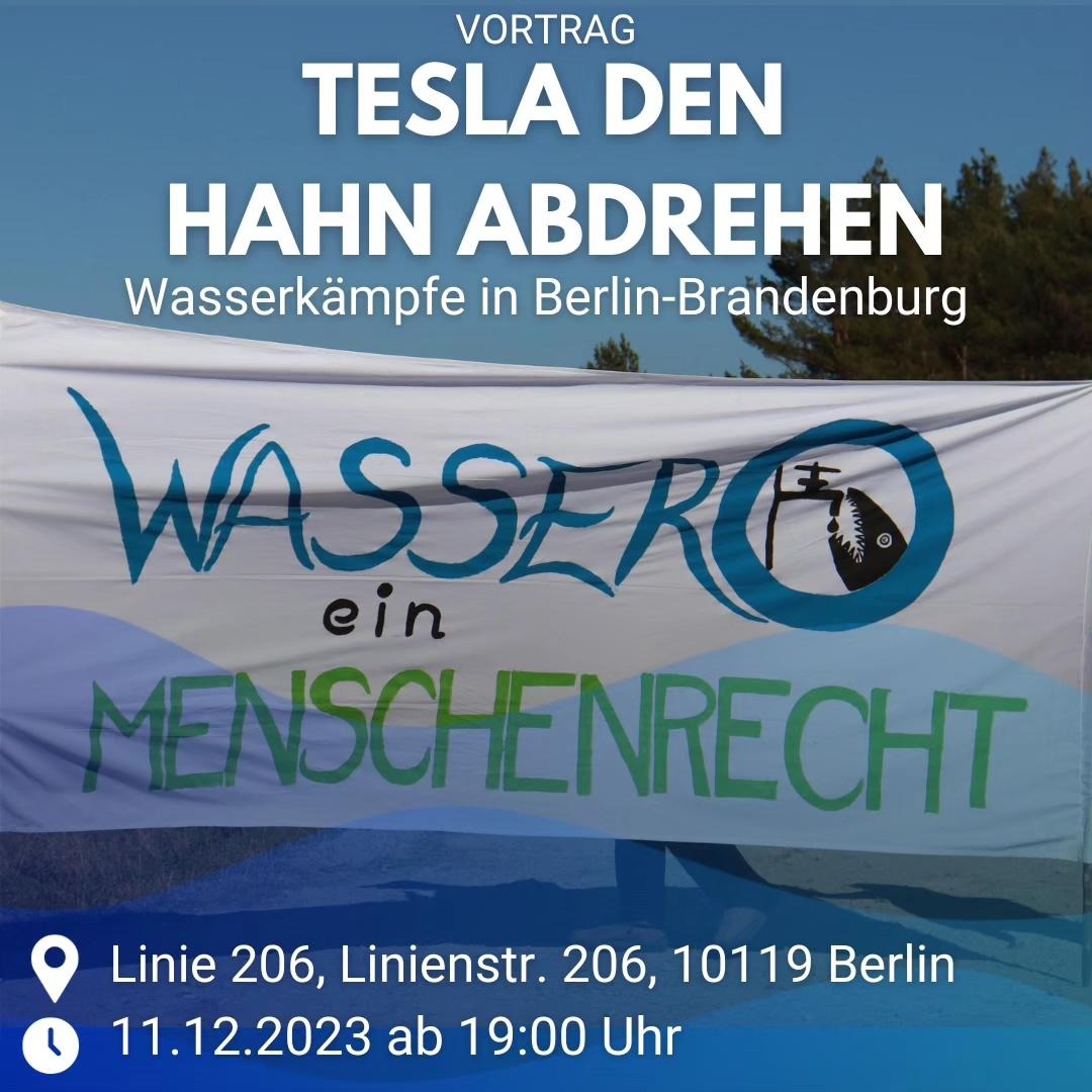 Vortrag: Wasserkämpfe in Berlin-Brandenburg