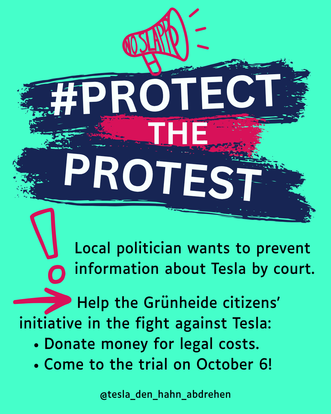 Help the Grünheide citizens‘ initiative in the fight against Tesla