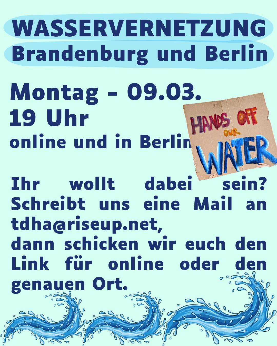 Wasservernetzungstreffen Brandenburg und Berlin